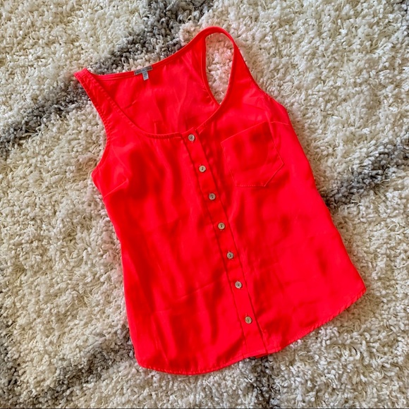 XS Pink and Corel chiffon blouse bundles - Picture 4 of 5